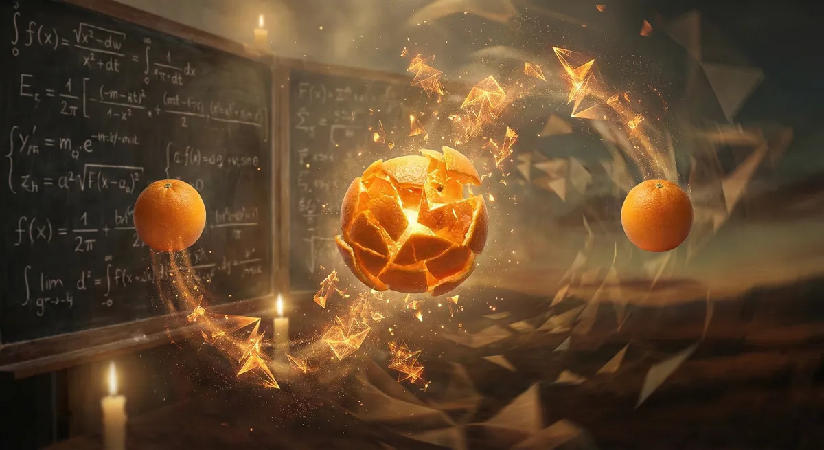 Banach-Tarski: El Hack Matemático que Rompe la Materia